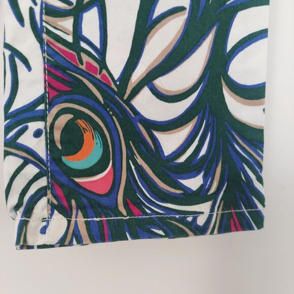 Lilly Pulitzer Peacock Pants Girls Size 5 EUC - Picture 4 of 8